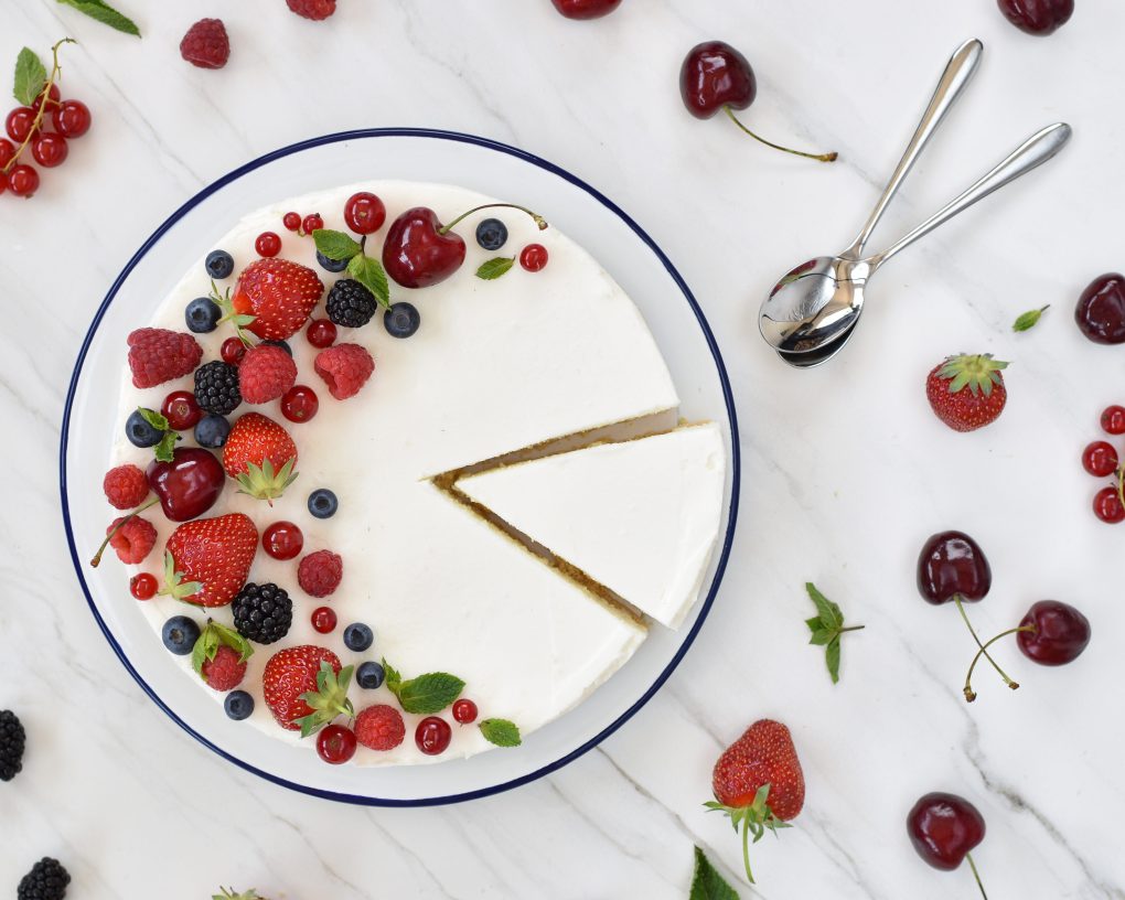 CHEESECAKE CON YOGURT GRECO