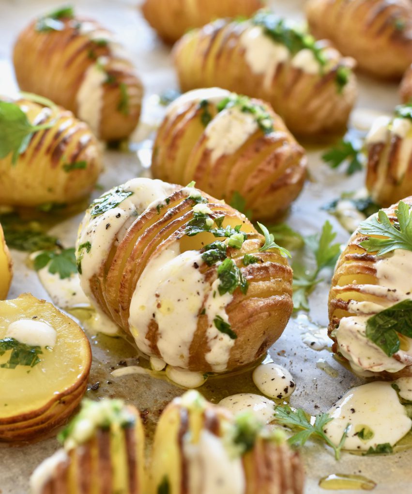 PATATE AL FORNO CON YOGURT GRECO