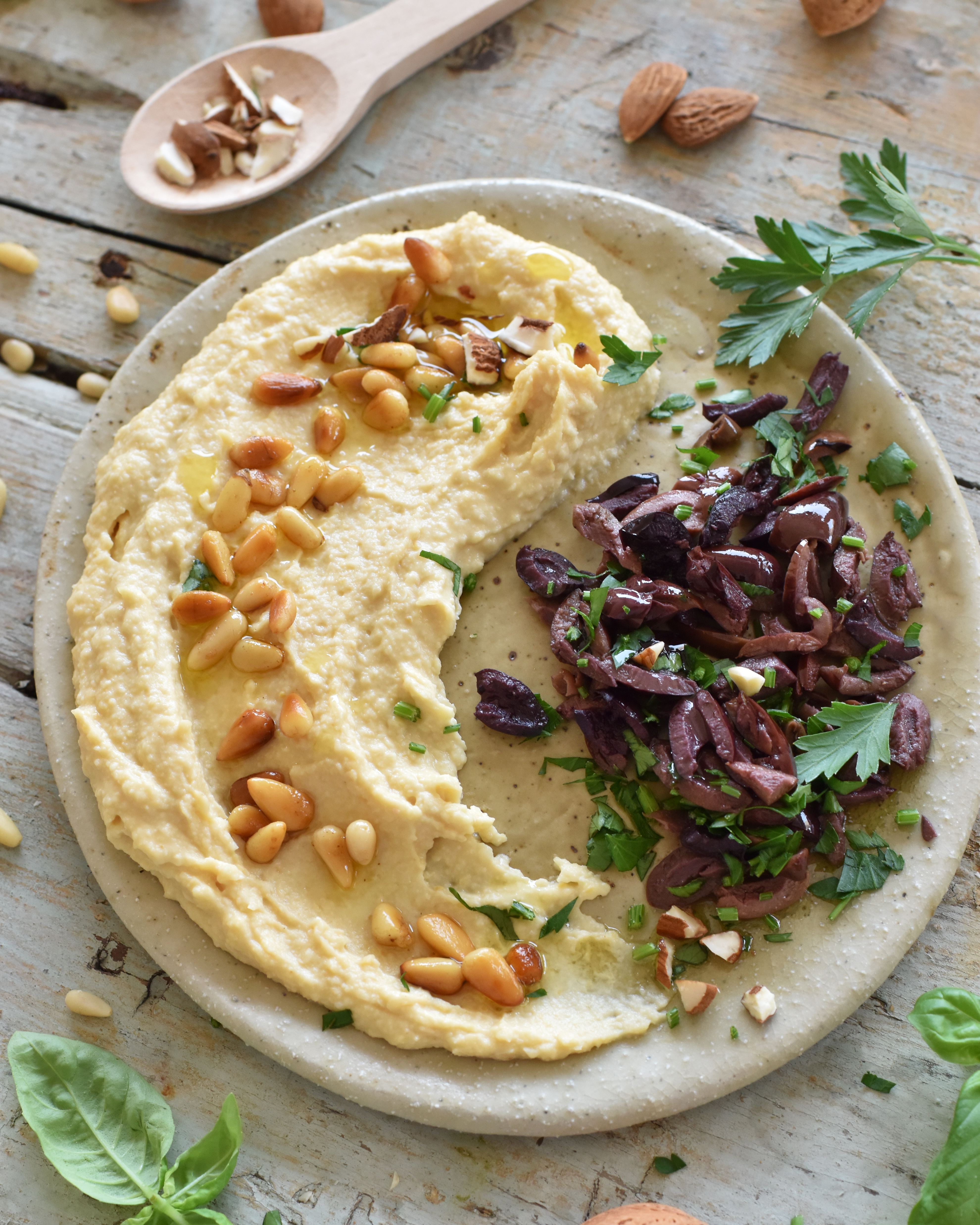 UN’IDEA PER IMPIATTARE HUMMUS ZORBAS