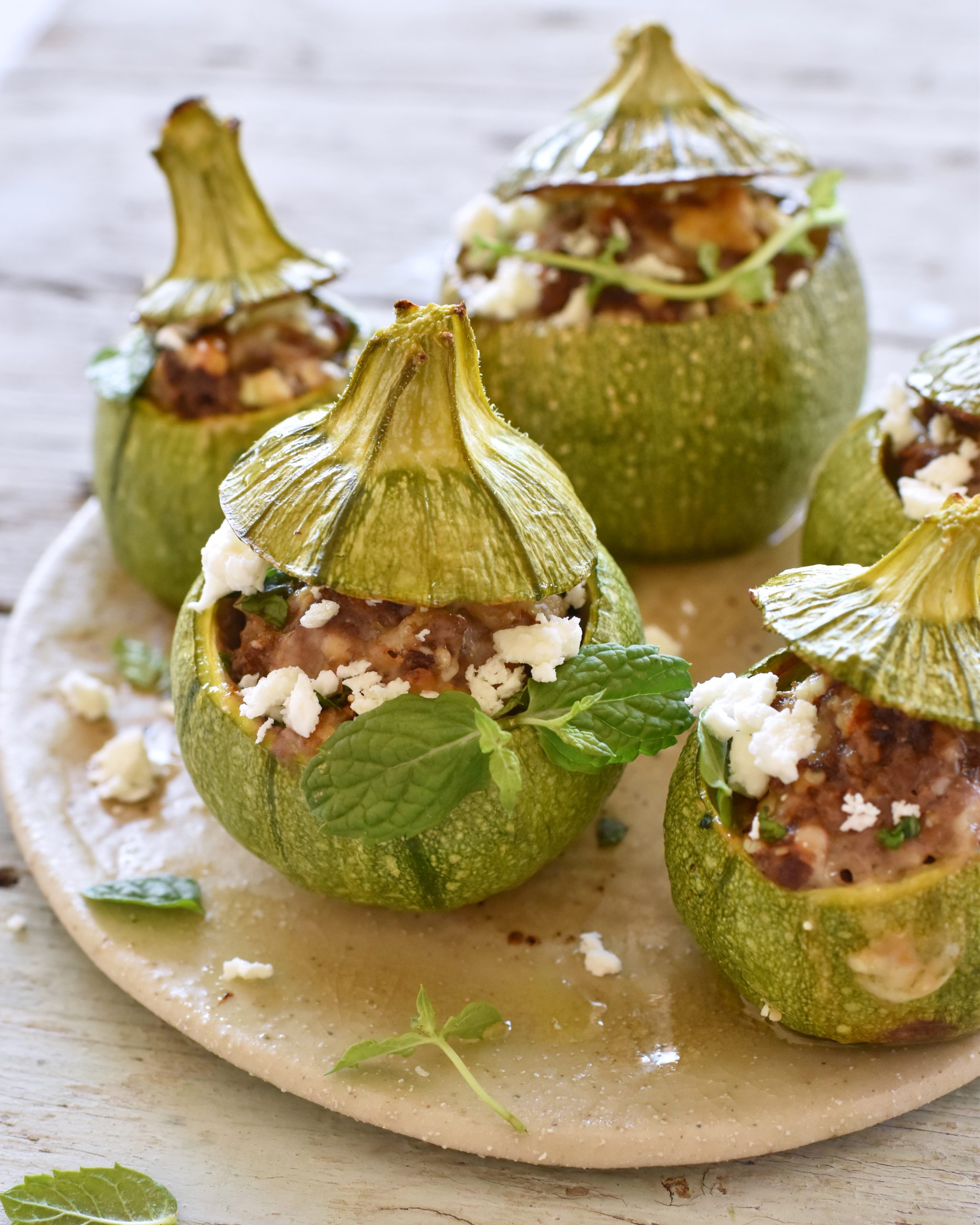 ZUCCHINE RIPIENE CON FETA ZORBAS