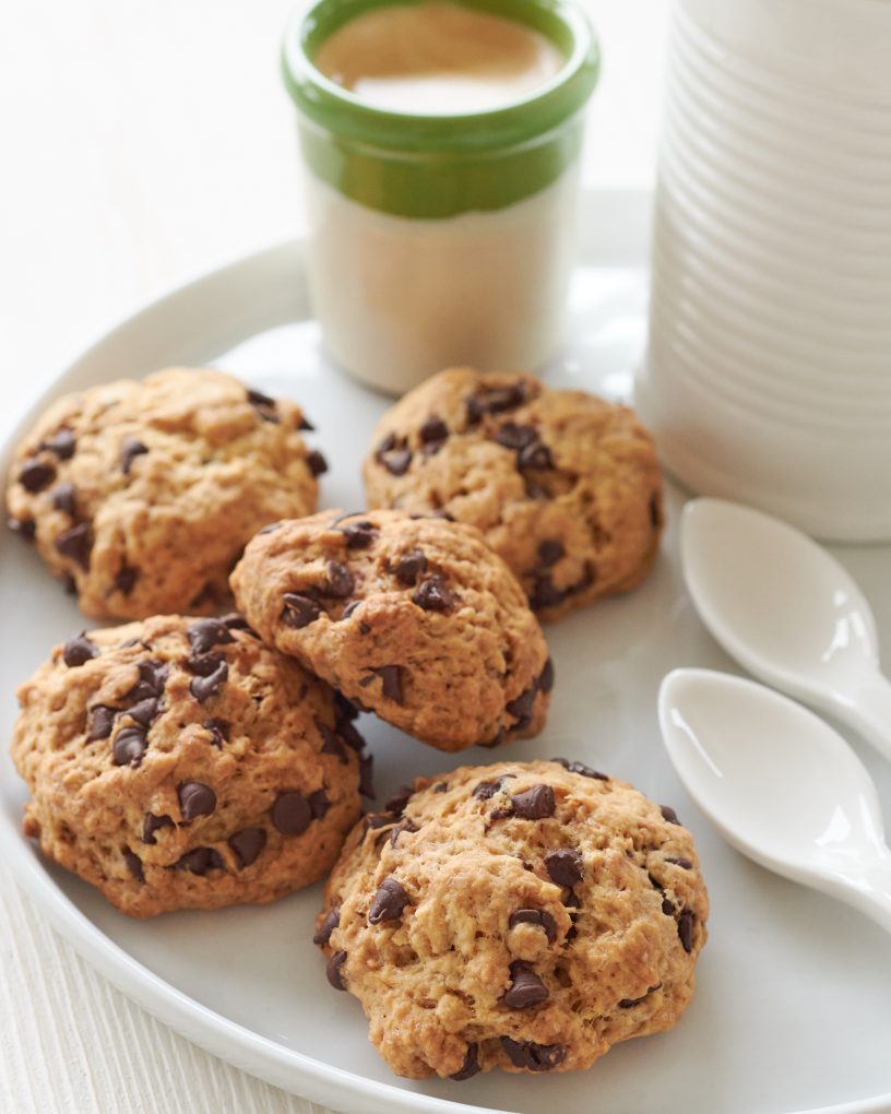 COOKIES CON YOGURT GRECO E CIOCCOLATO