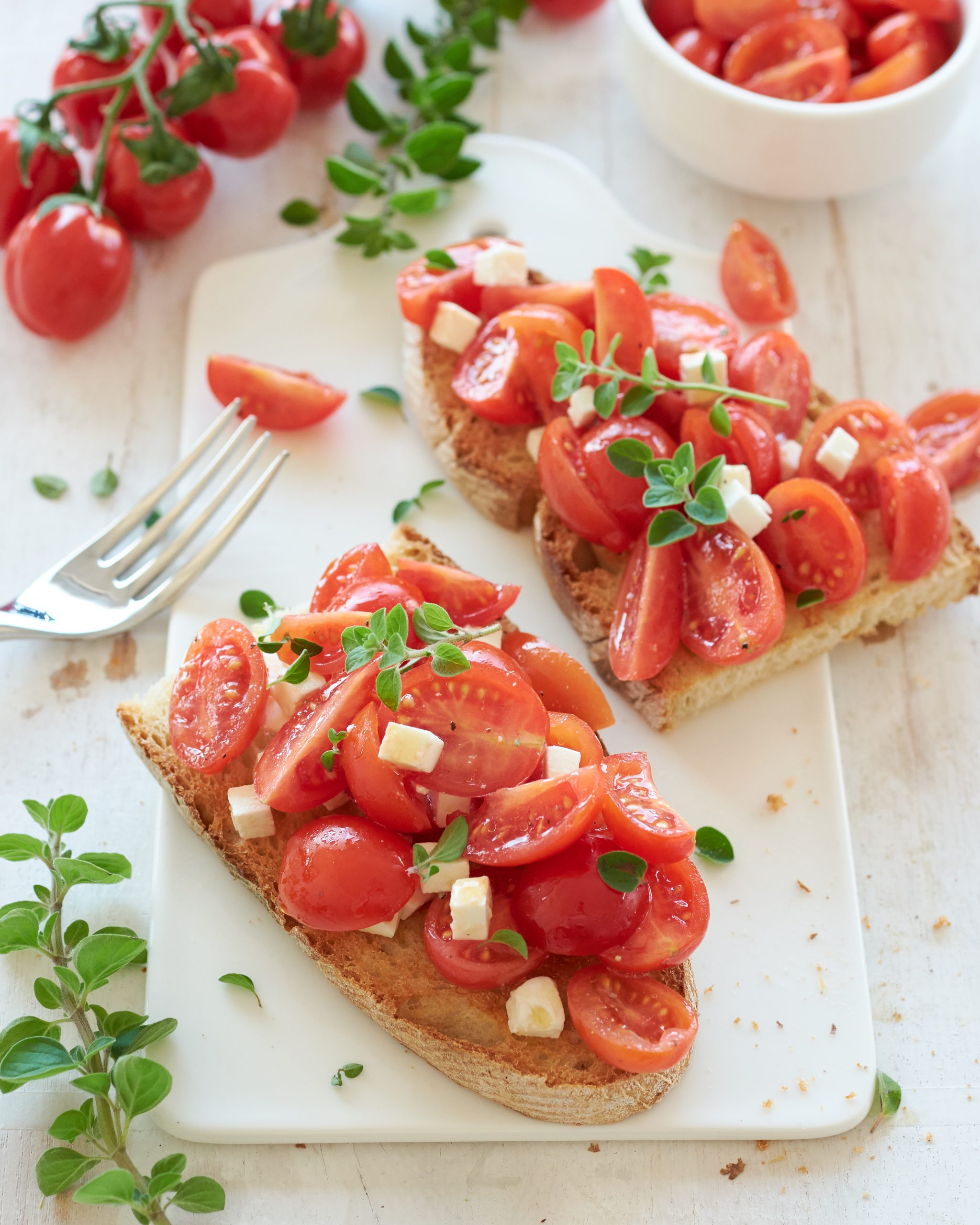 BRUSCHETTE CLASSICHE CON FETA ZORBAS