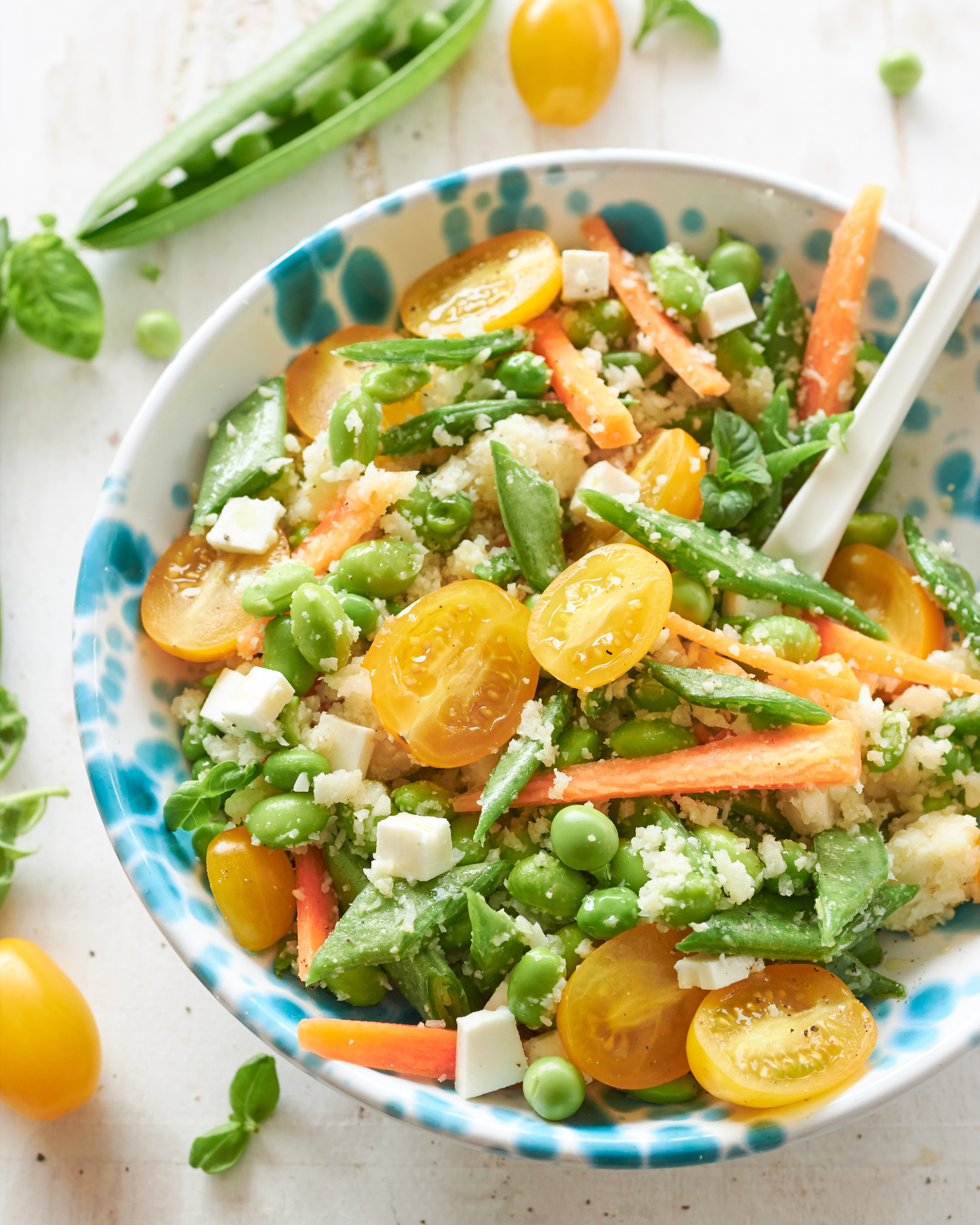 CAULIFLOWER RICE – RISO DI CAVOLFIORE CON FETA ZORBAS