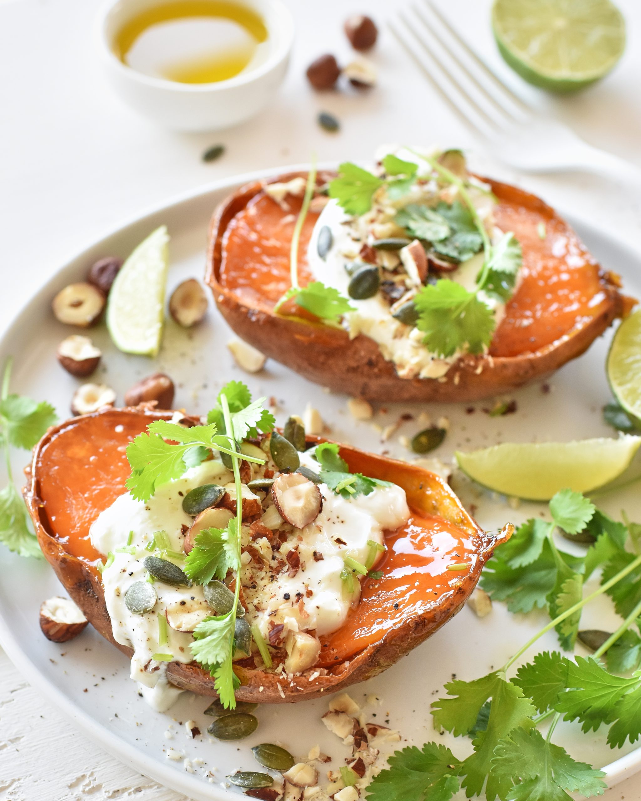 PATATE AMERICANE CON YOGURT GRECO