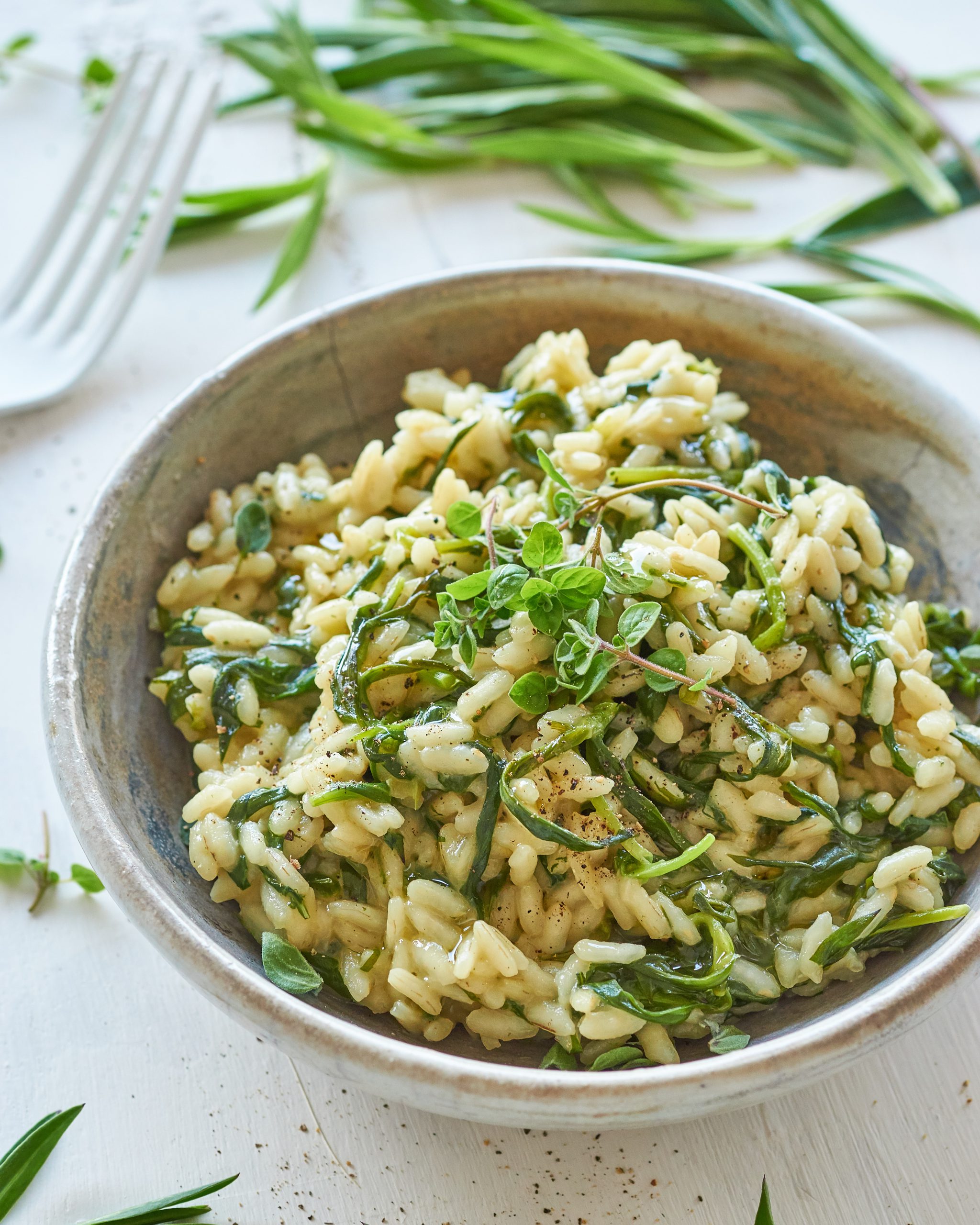 RISOTTO CON STRIDOLI E FETA ZORBAS
