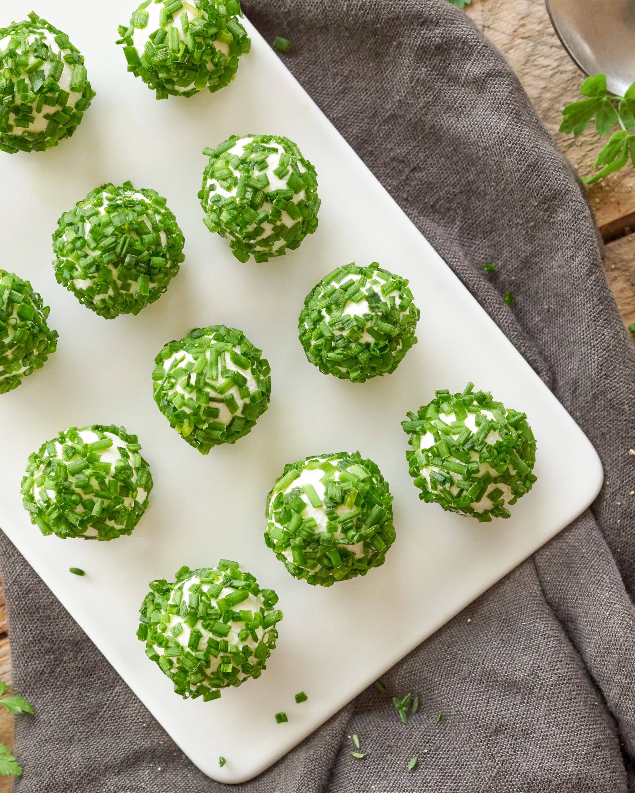 Praline di robiola e feta Zorbas