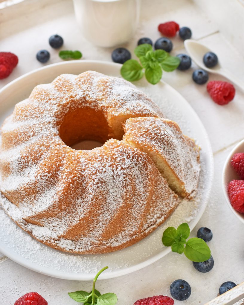 Torta soffice con yogurt greco