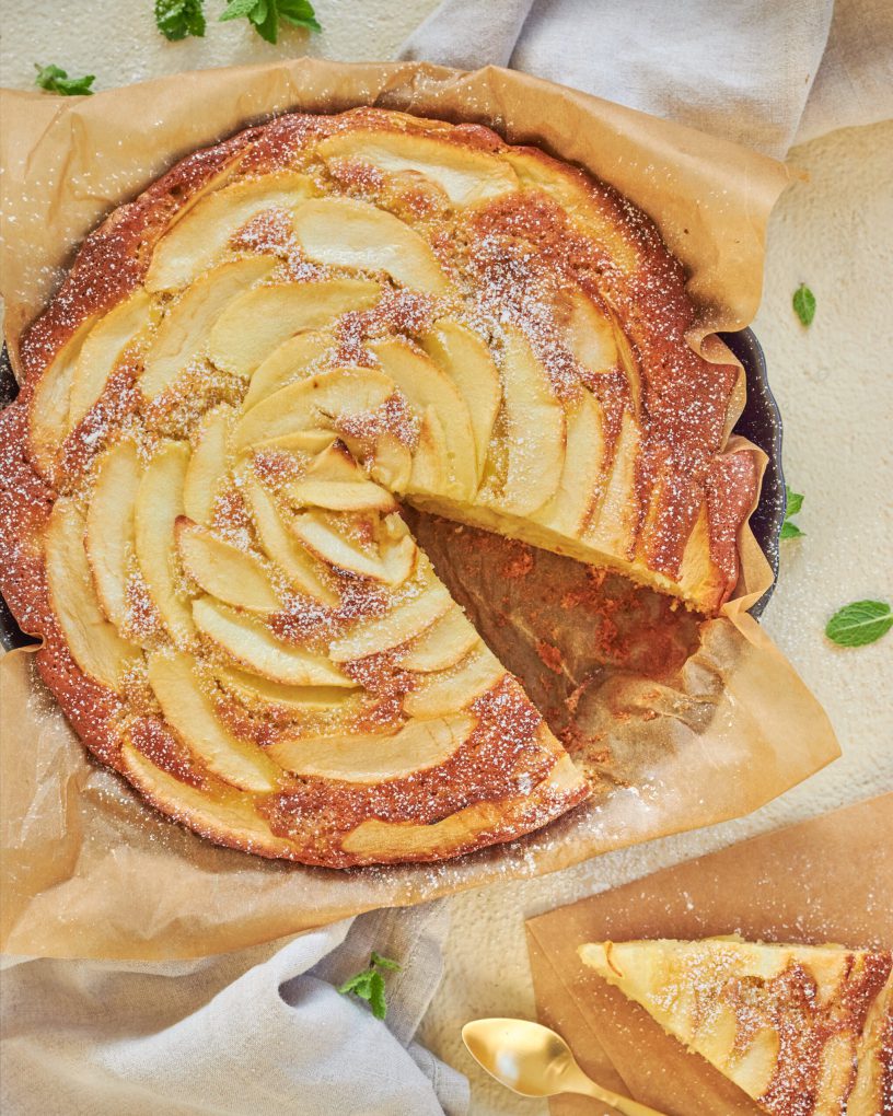 Torta di mele con yogurt greco Zorbas