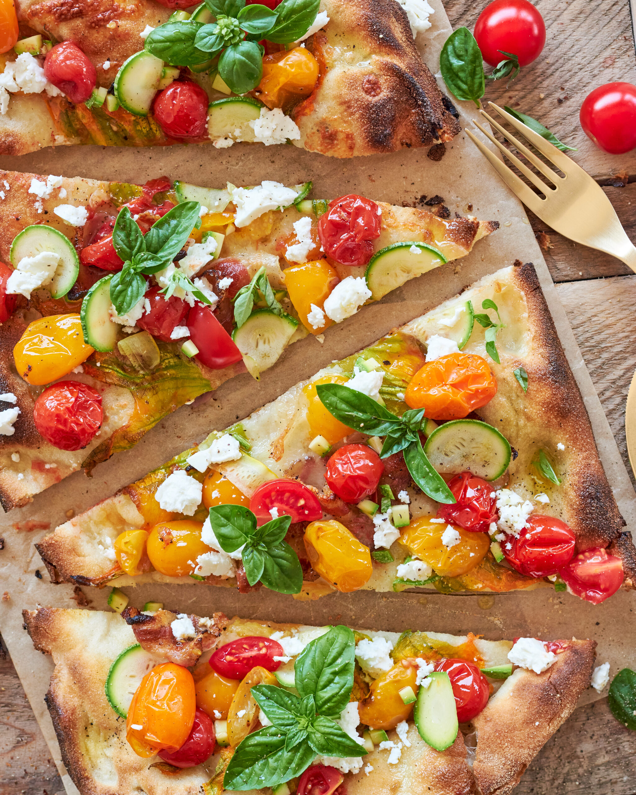 Pizza rustica con feta Zorbas