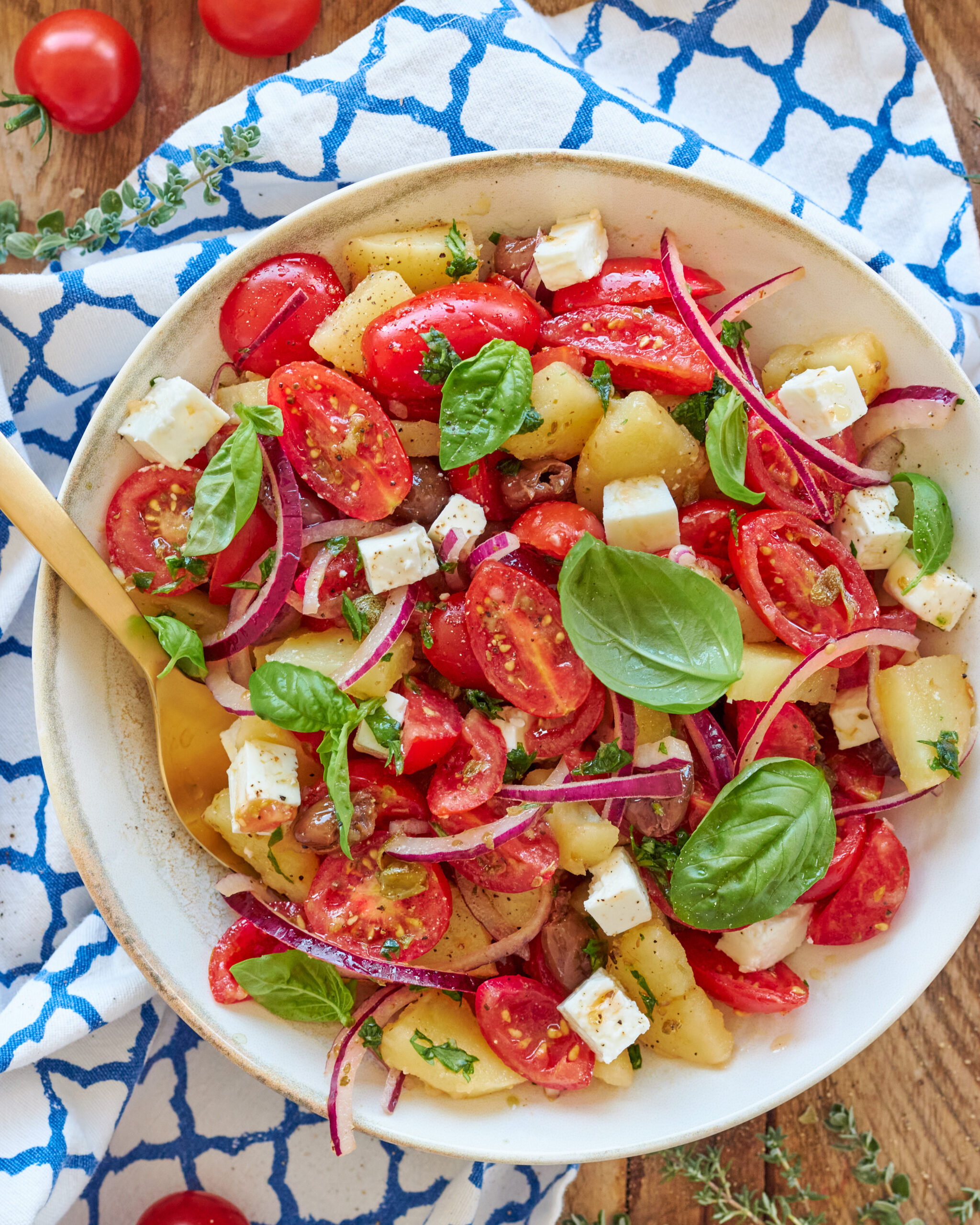 Insalata pantesca con feta Zorbas