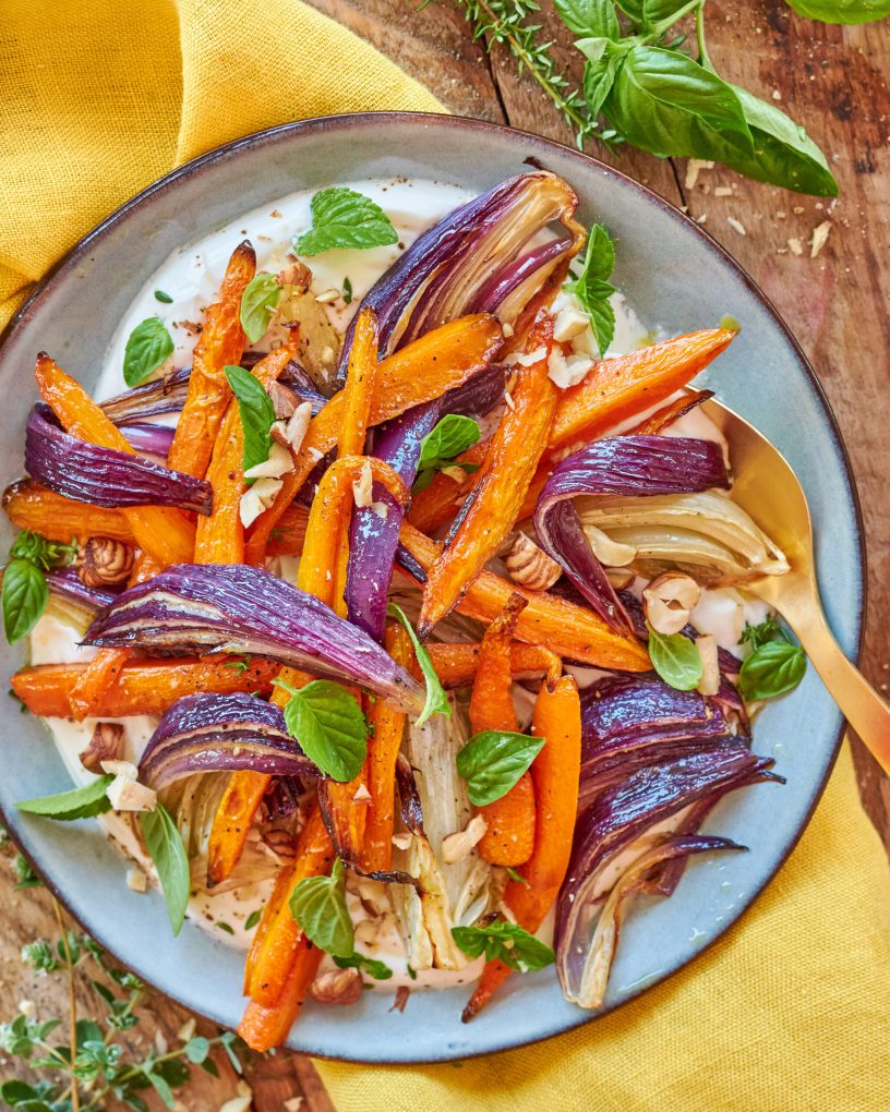 Verdure al forno con Yofeta Zorbas
