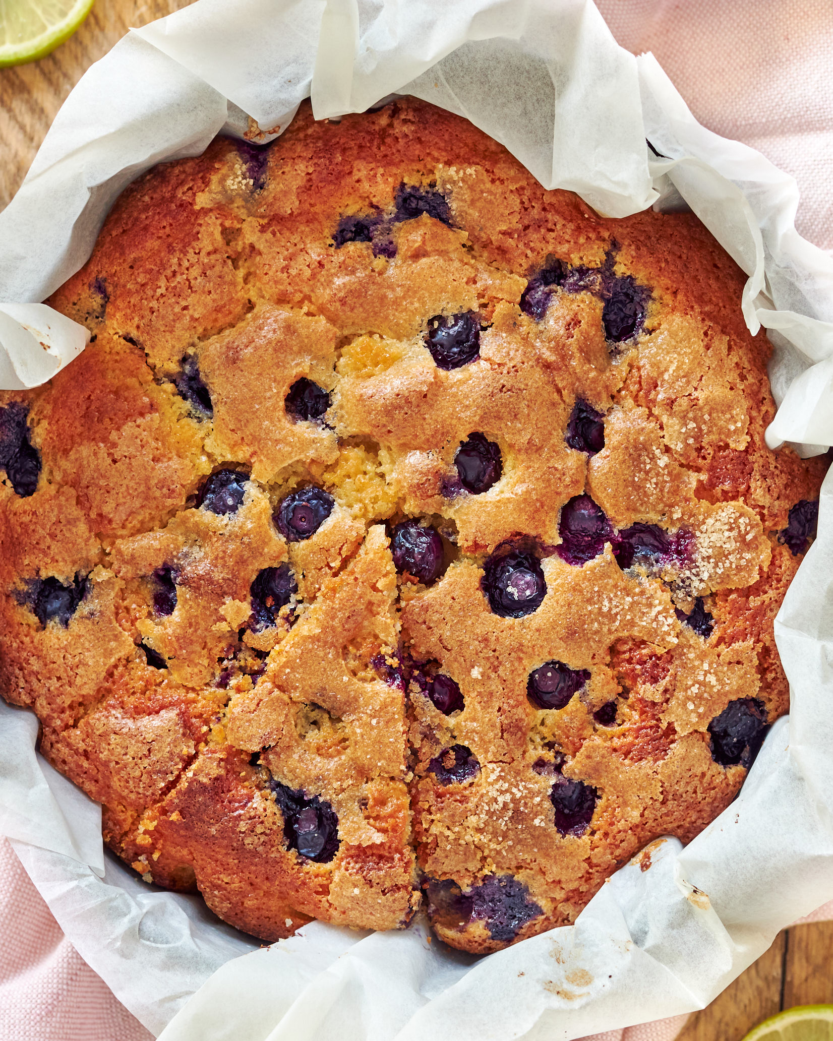 Torta ai mirtilli e yogurt greco
