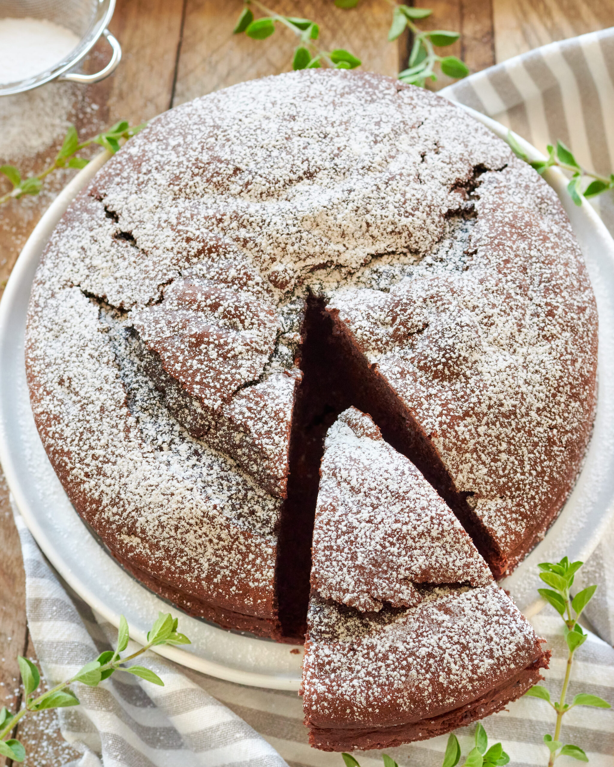 Soffice torta al cioccolato con yogurt greco