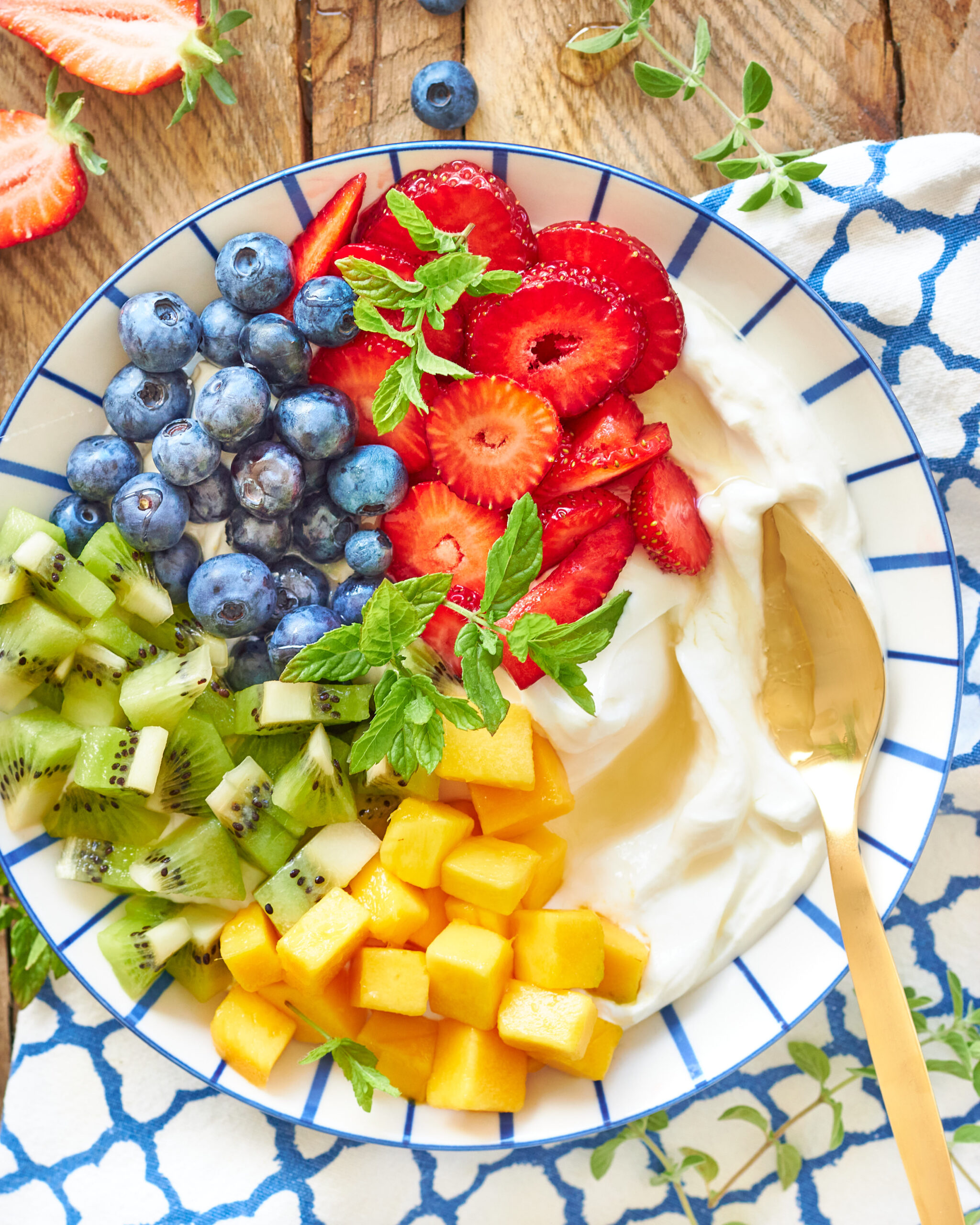 La merenda ‘tutti frutti’ con Yogreko con latte di capra