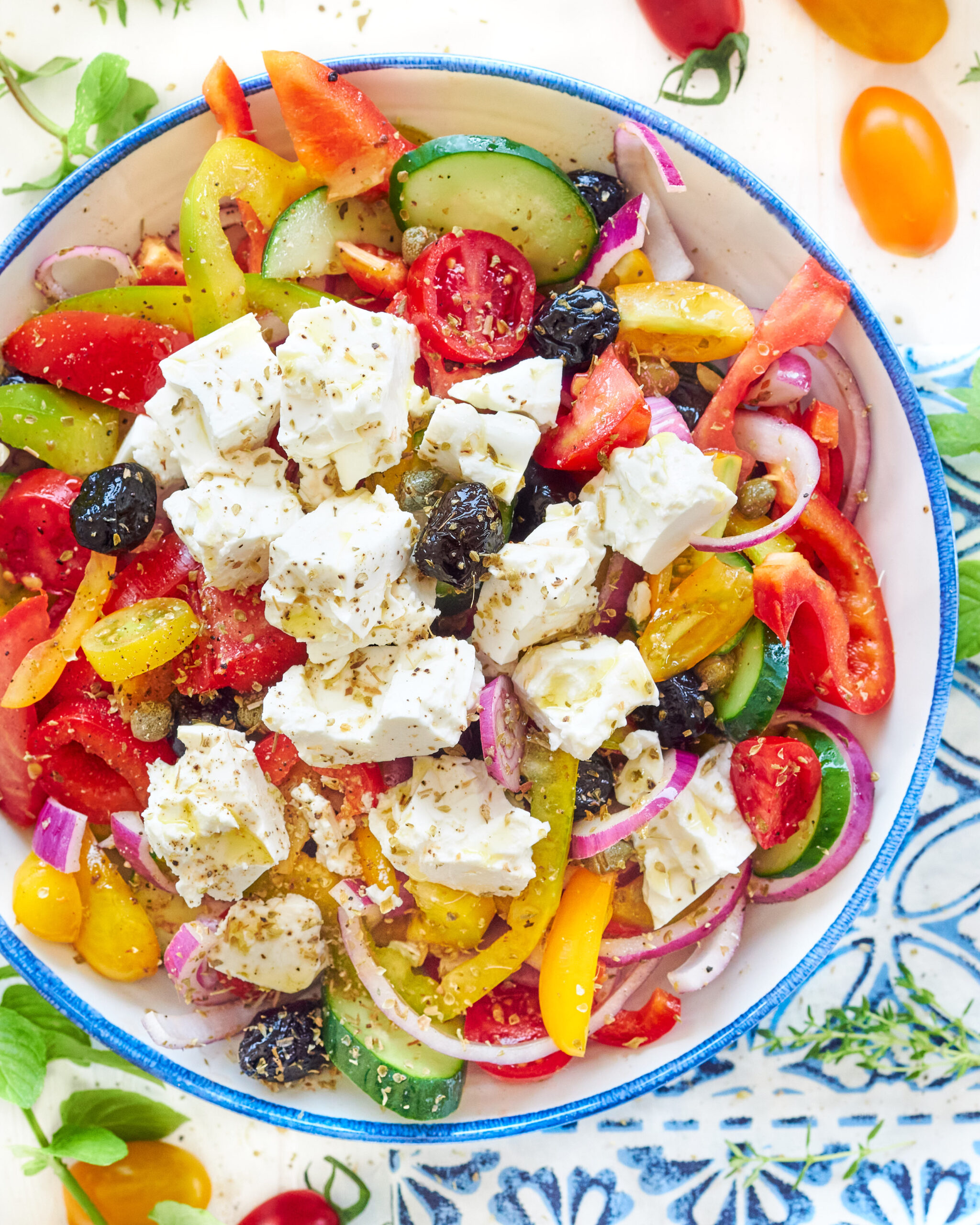 Insalata estiva con feta Zorbas