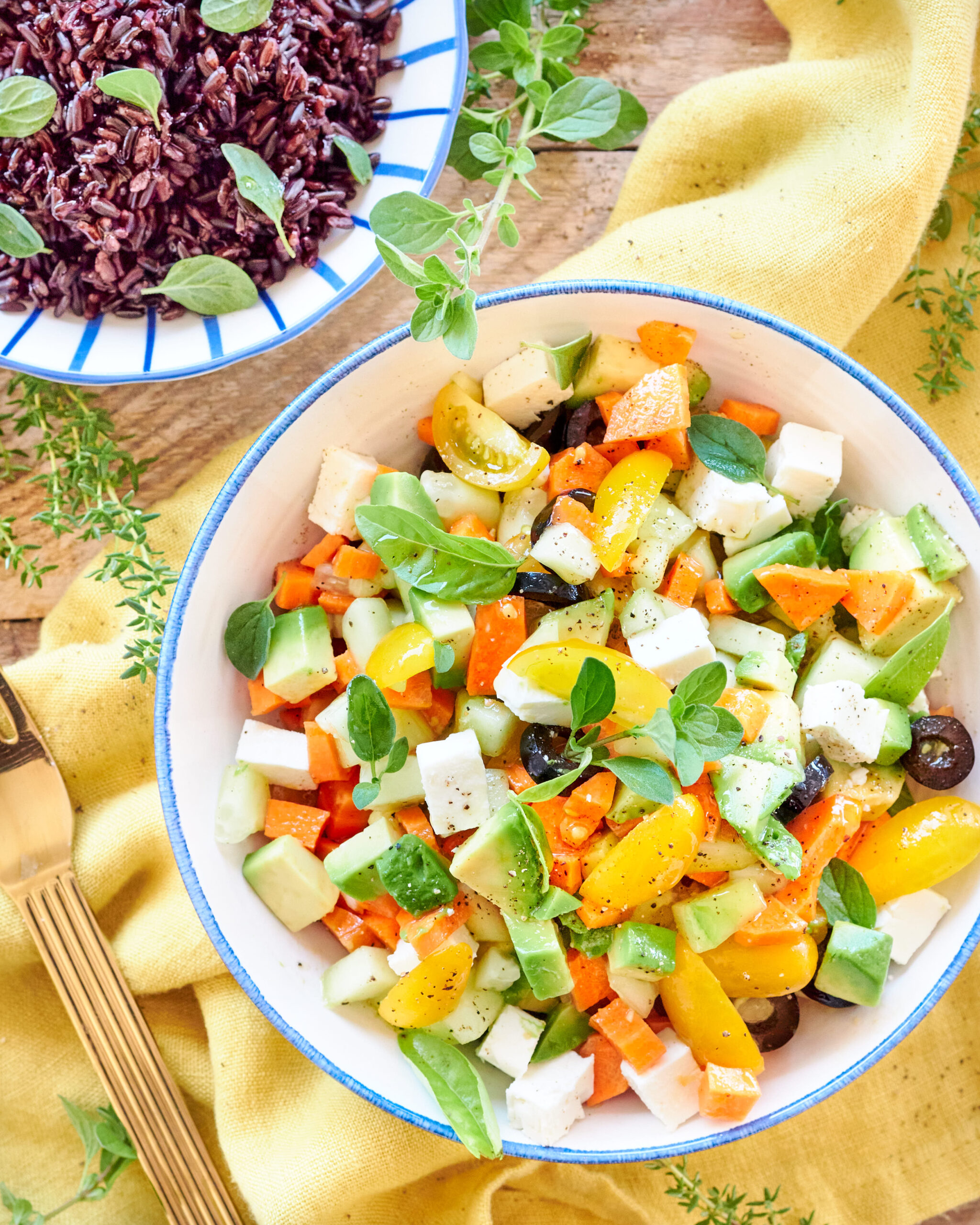 Insalata croccante con feta Zorbas
