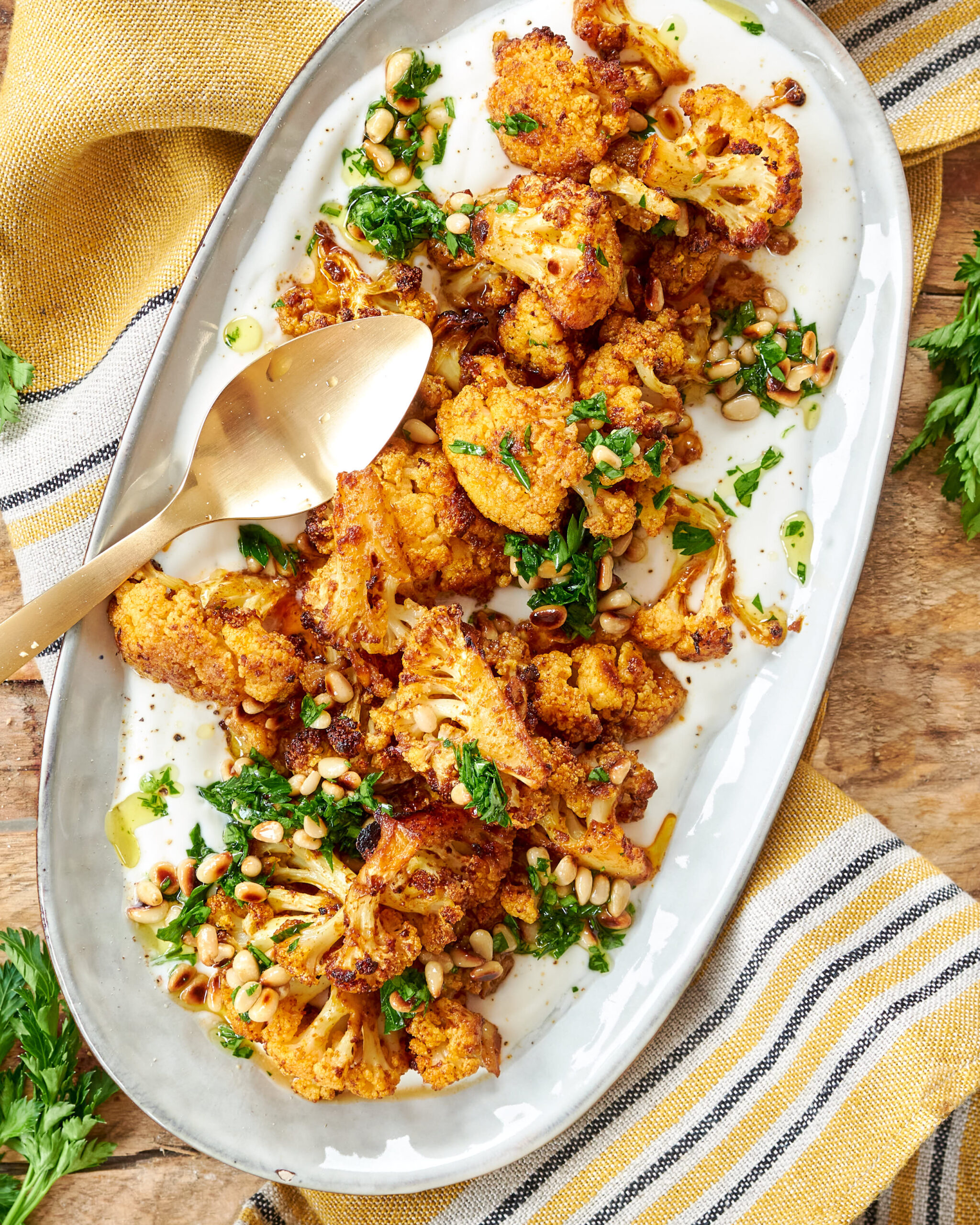 Cavolfiore al curry e paprika affumicata
