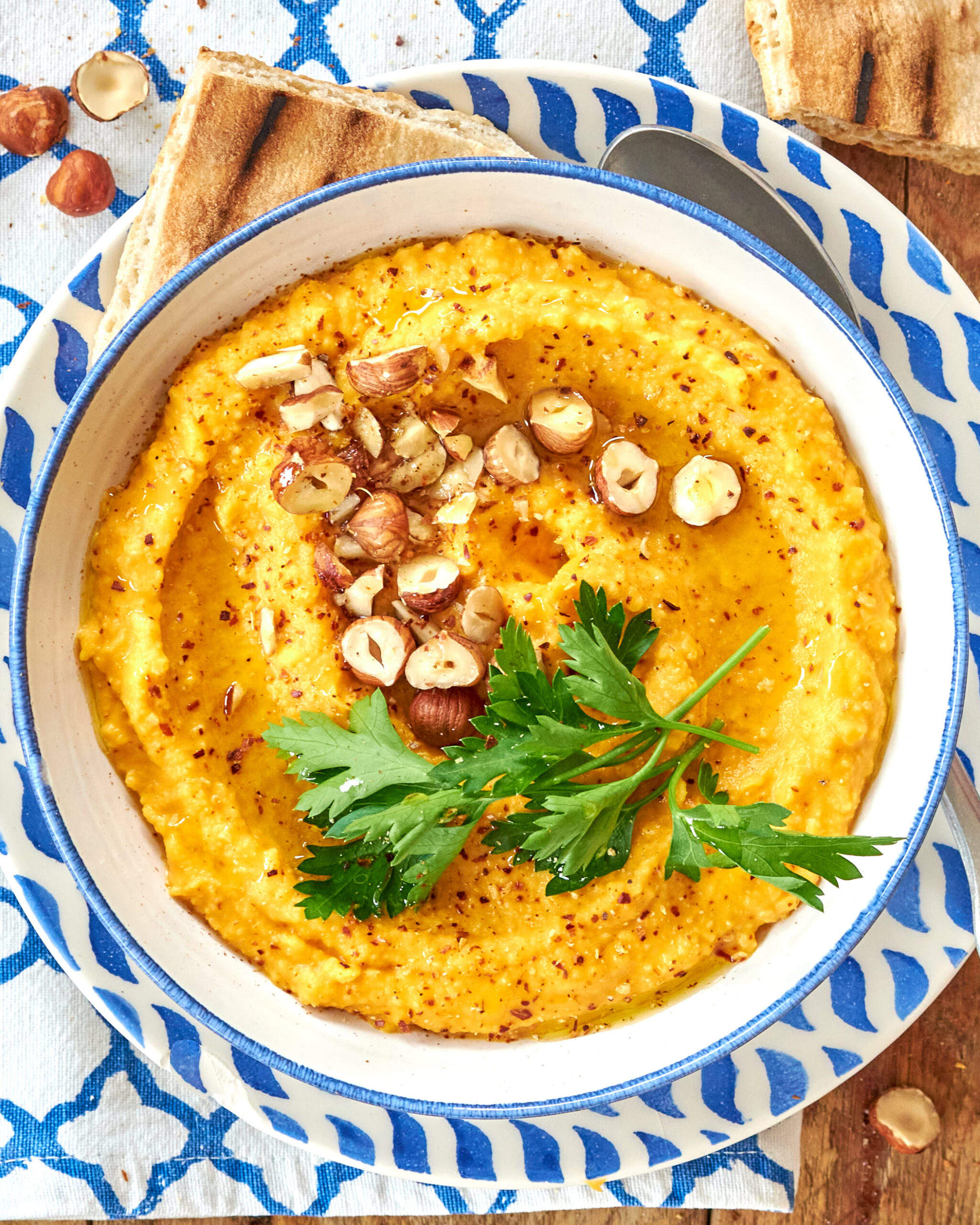 Mousse con zucca e feta Zorbas