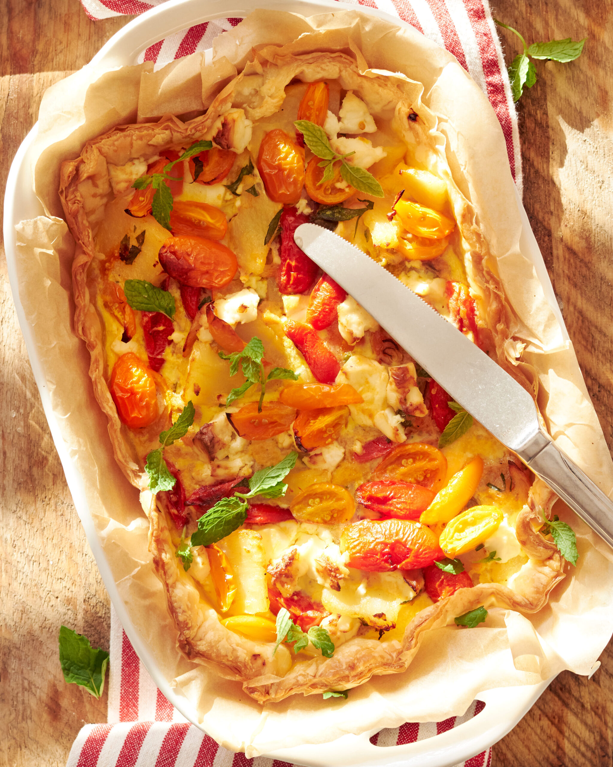 Torta salata con Feta Zorbas e verdure