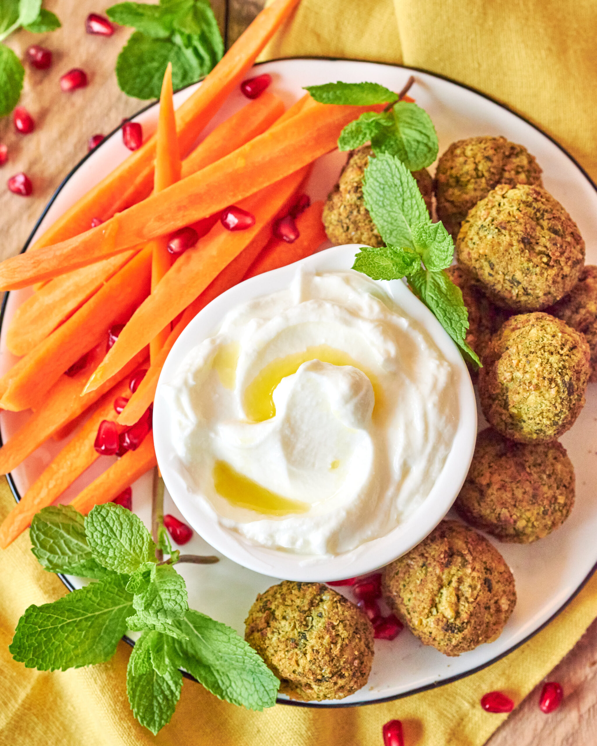 Polpette di verdure con Feta Zorbas