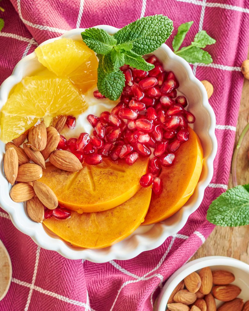 Yogurt greco Zorbas con frutta invernale