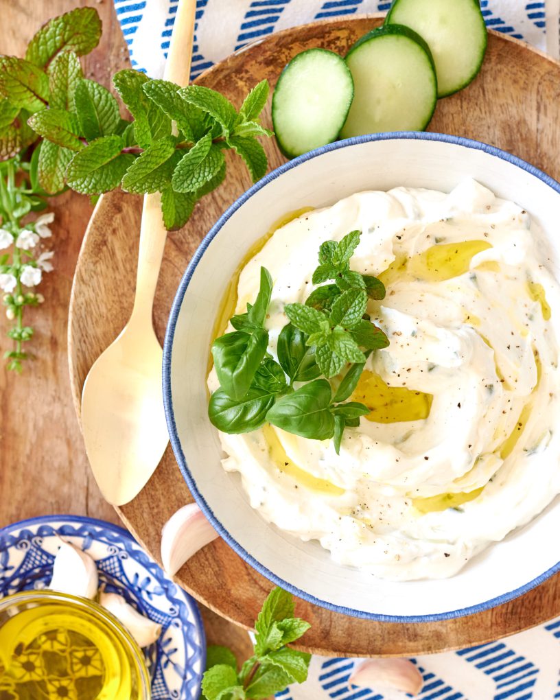 La ricetta per lo Tzatziki con yogurt greco Zorbas